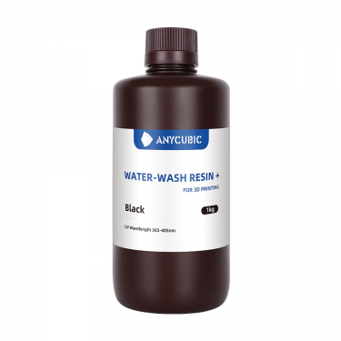 Anycubic Water-Wash Resin Plus - 1kg - Black